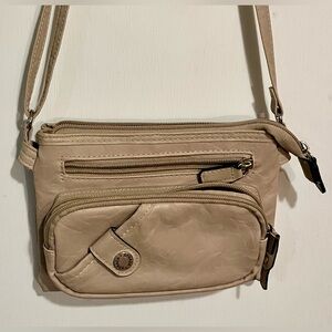 Strata Vegan Leather Crossbody Bag Pouch